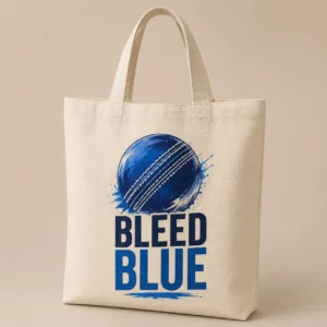 Bleed Blue Tote Bag