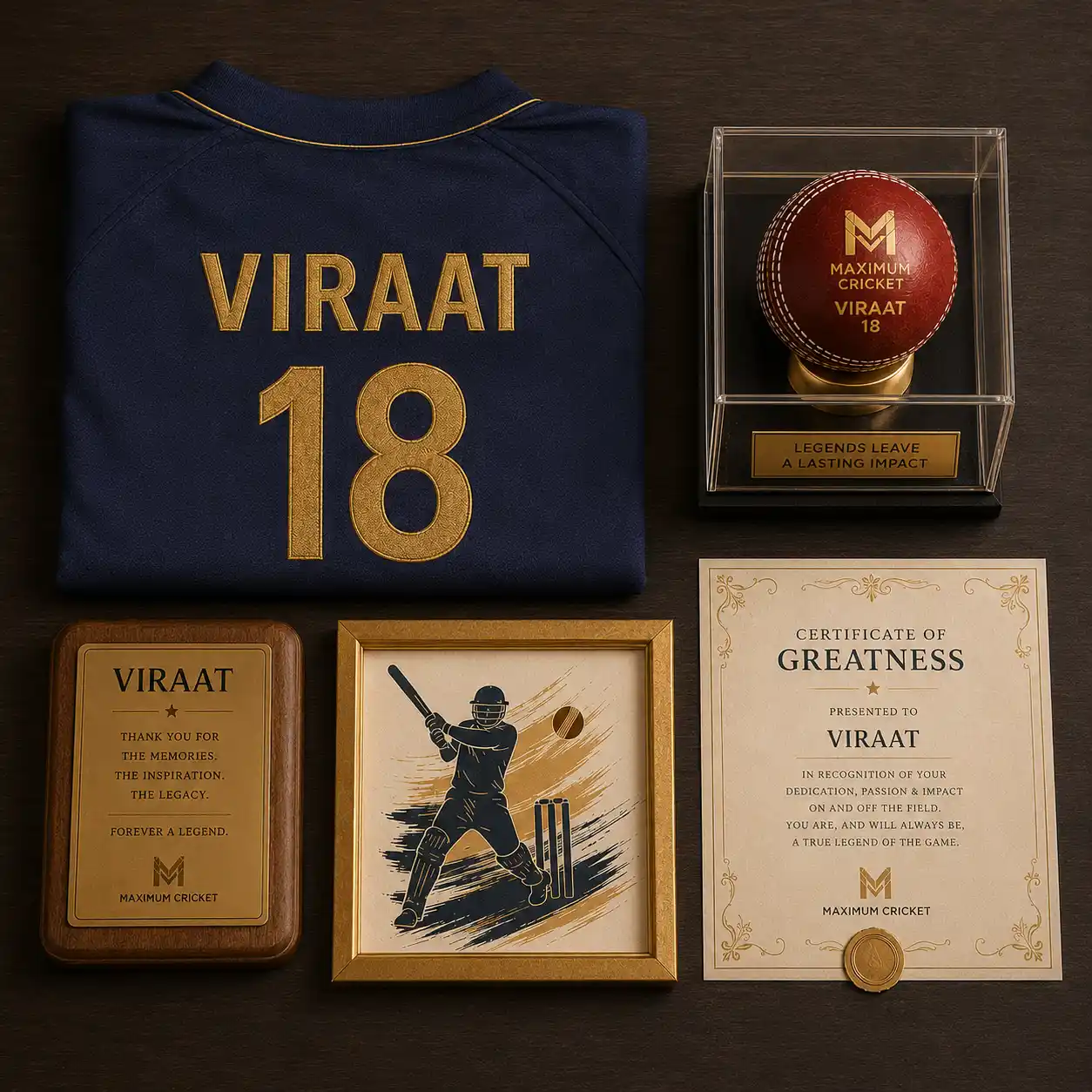 The Customized Legend Box — flat lay